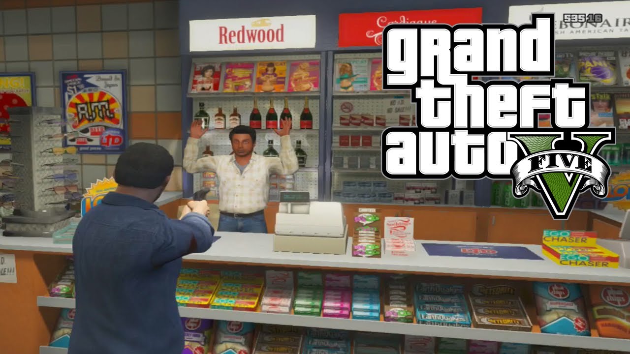 hold up a store gta 5