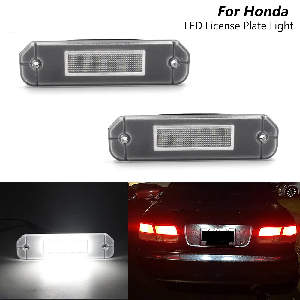 honda civic license plate light