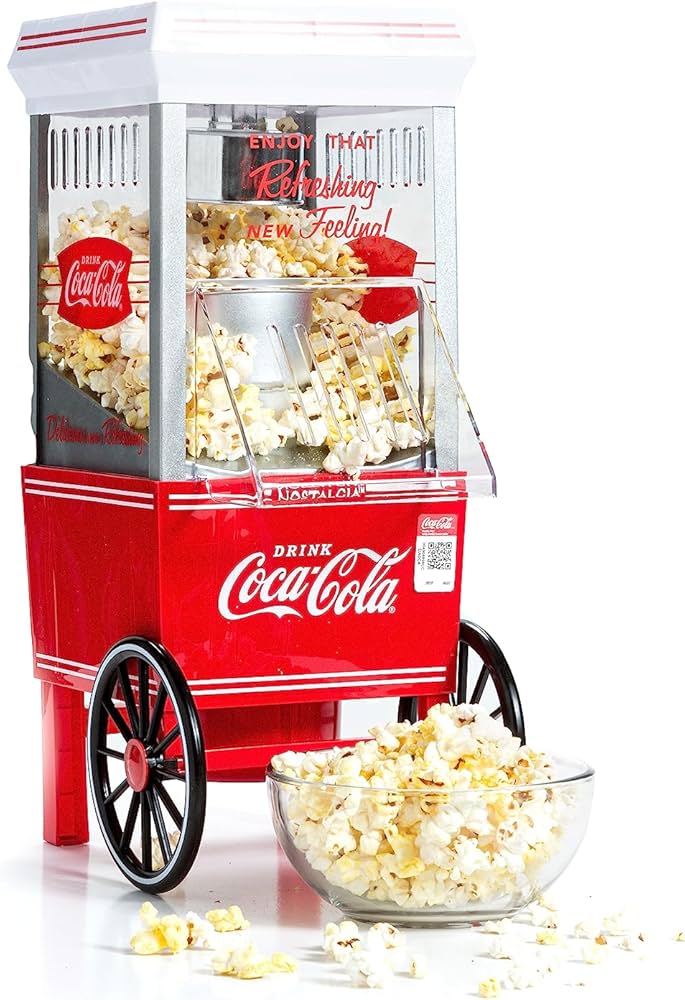 hot air popcorn maker coca cola