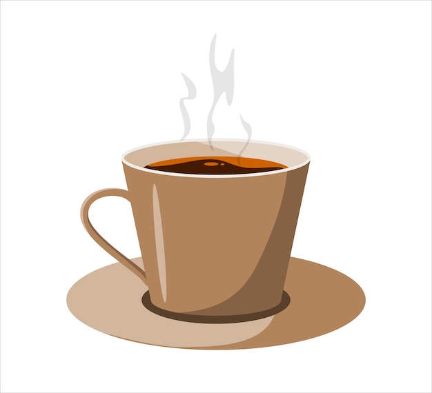 hot coffee clipart