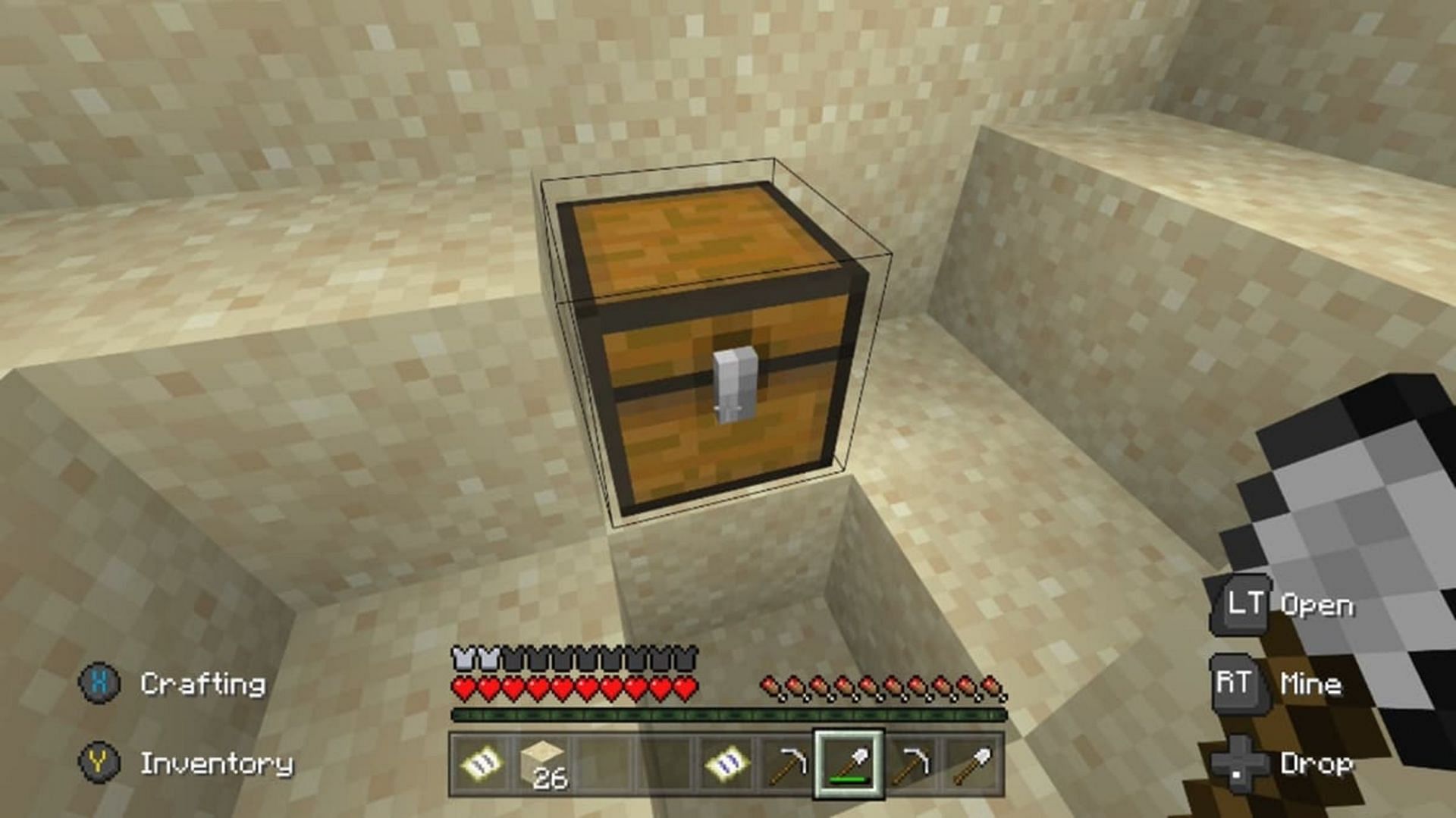 how deep down are treasure chests in minecraft