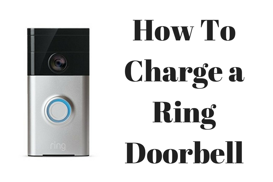 how do i charge ring doorbell