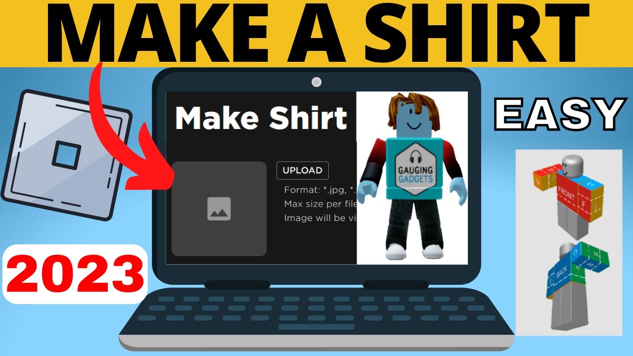 how do i make a shirt on roblox