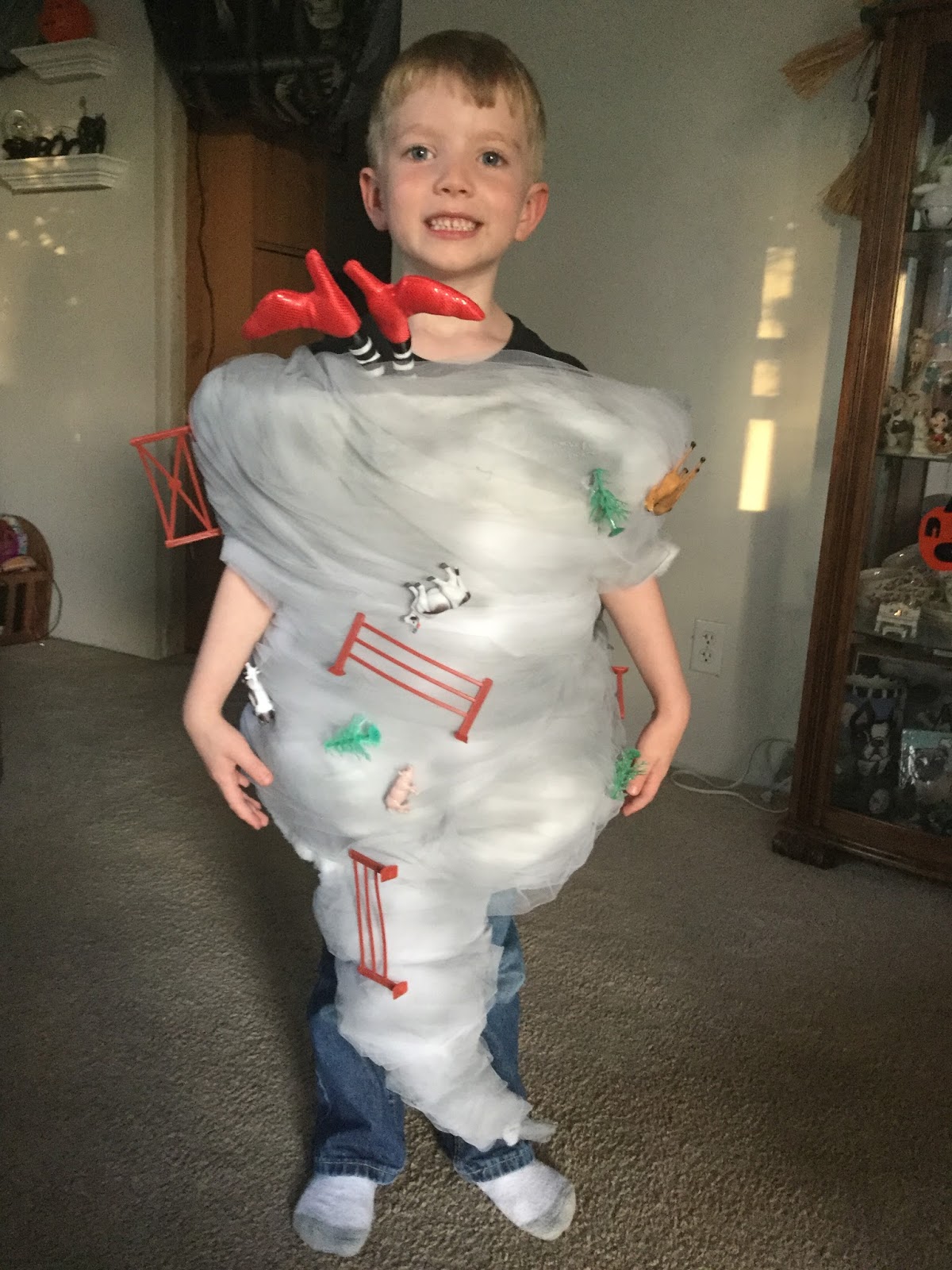 how do you make a tornado costume
