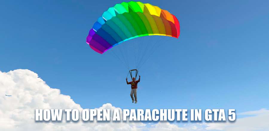 how do you open parachute in gta 5