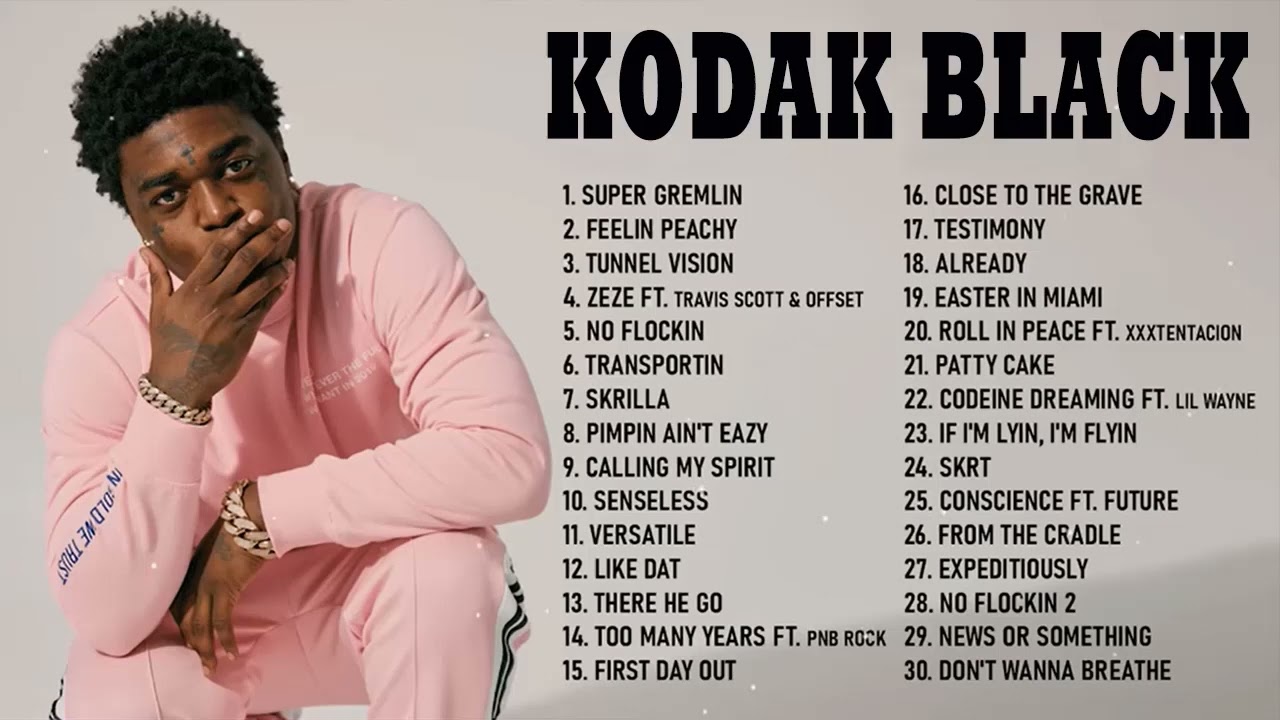 how many hits does kodak black have