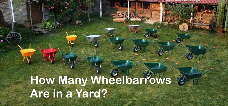 how many wheelbarrows in a yard