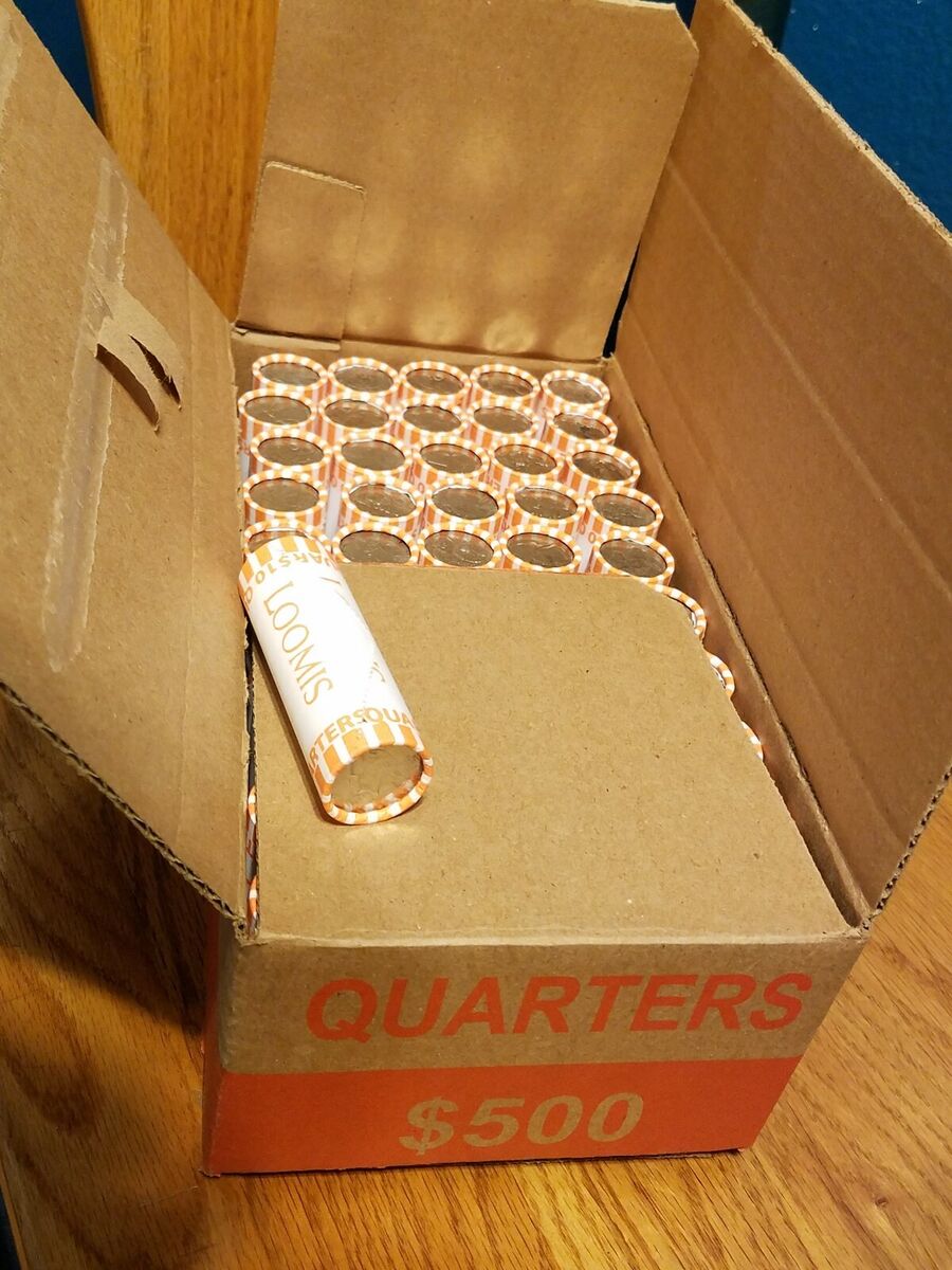 how much is a box of quarters