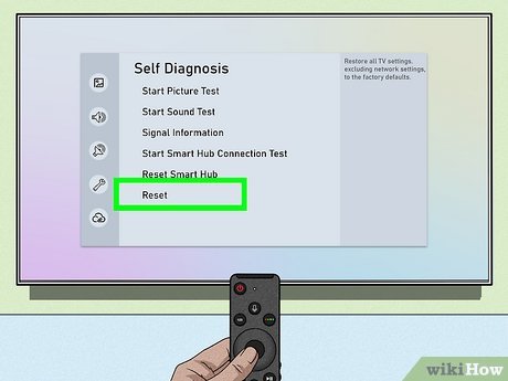 how to factory reset samsung tv