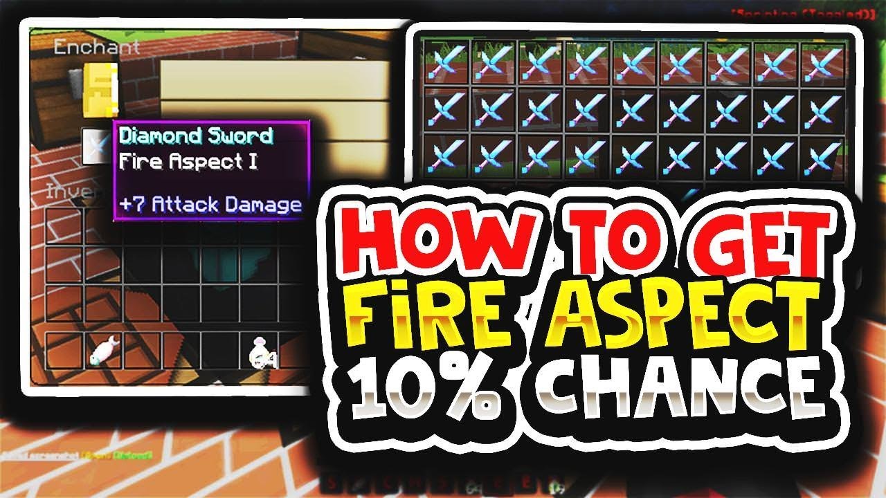 how to get fire aspect