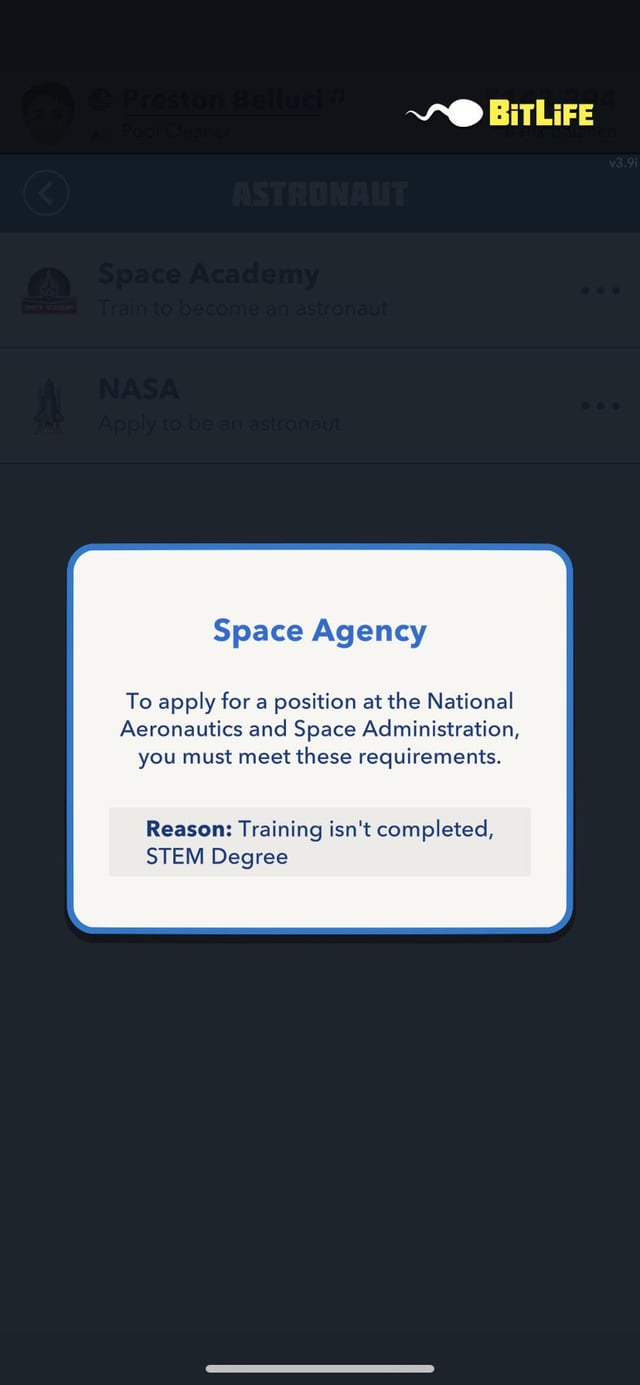 how to get stem degree bitlife