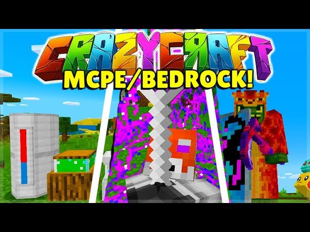 how to install crazy craft on minecraft pe