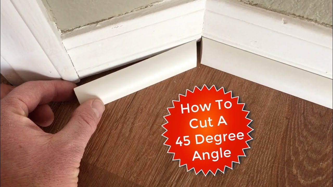 how to install shoe molding inside corners