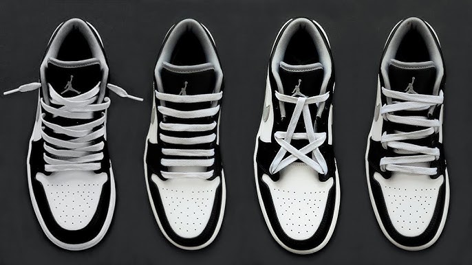 how to lace jordan 1 lows