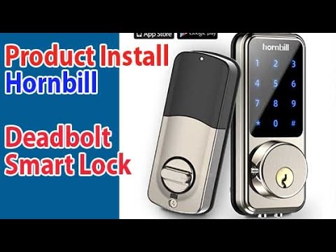 how to lock hornbill smart lock