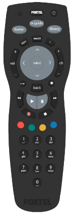 how to pair foxtel remote iq3