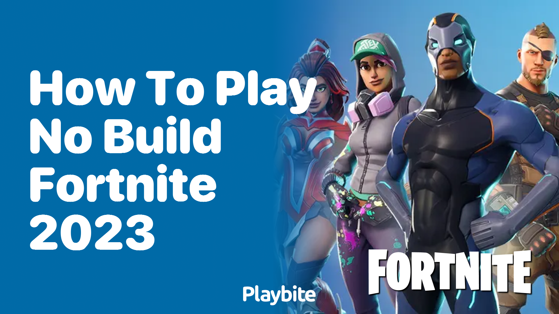 how to play no build fortnite 2023