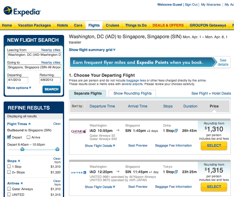 how to print expedia tickets