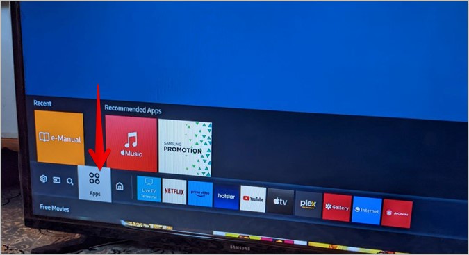 how to reorder apps on samsung tv