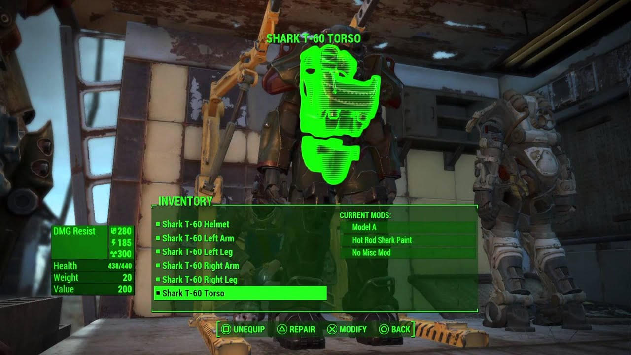 how to repair power armor fallout 4