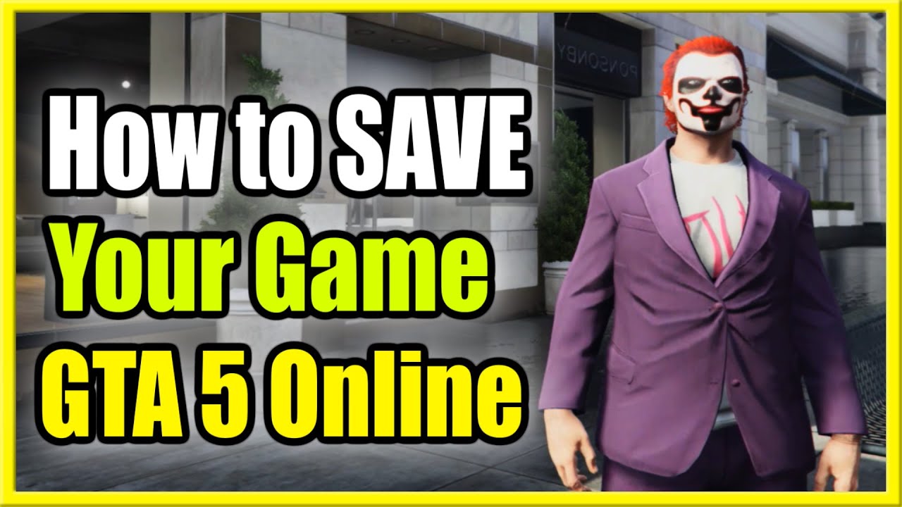how to save game in gta 5 ps4