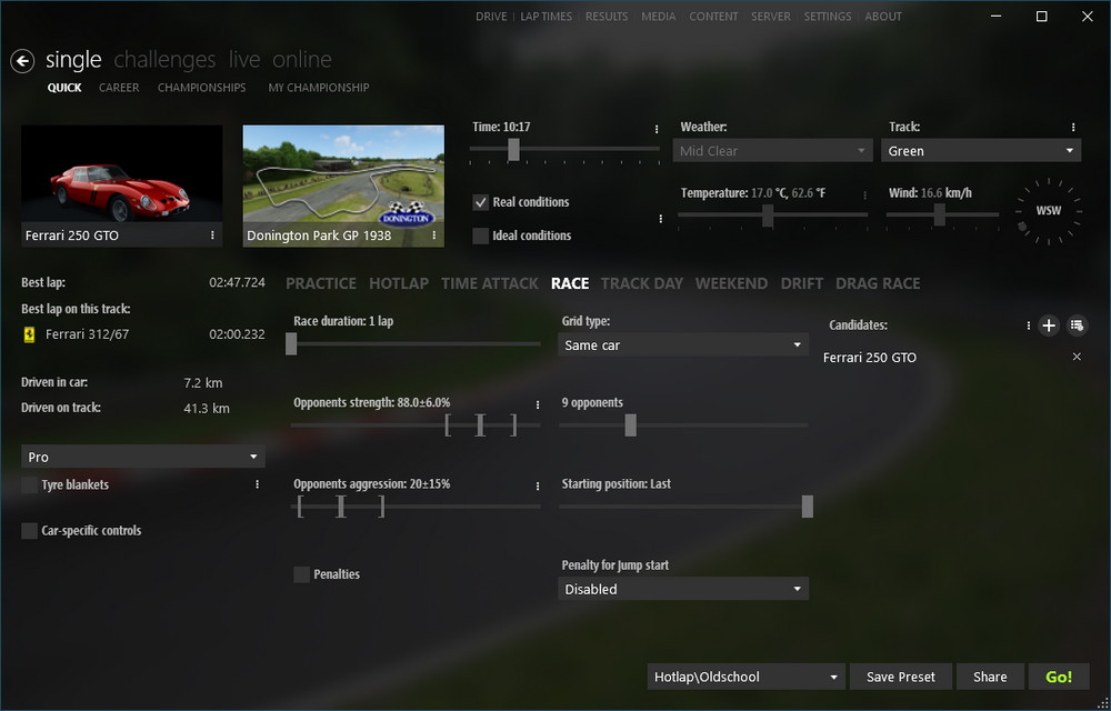 how to set up content manager assetto corsa