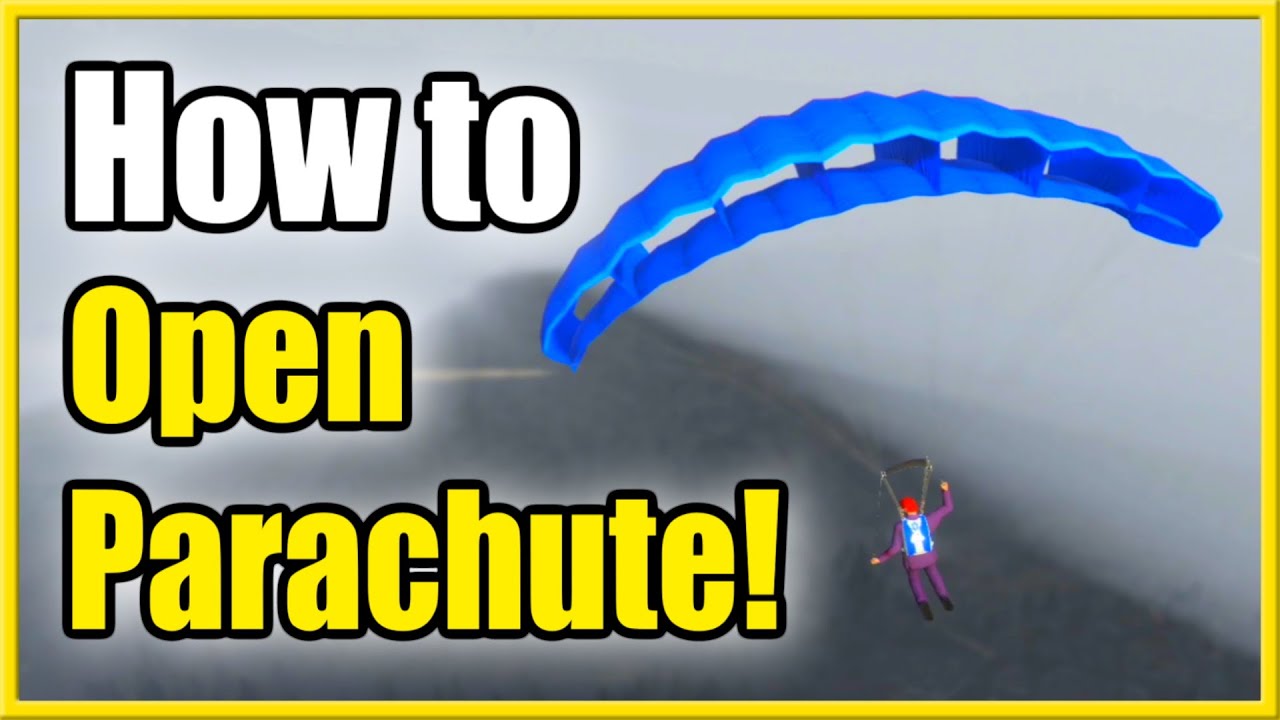 how to use parachute in gta 5