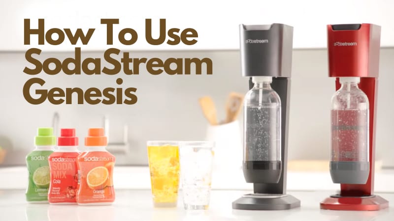 how to use soda stream