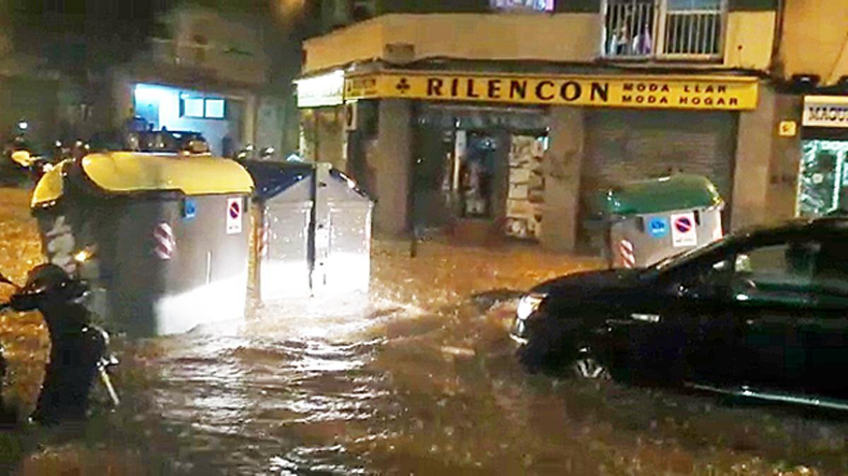 hoy llueve en hospitalet