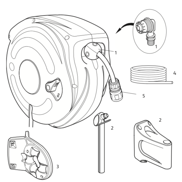 hozelock auto reel repair manual