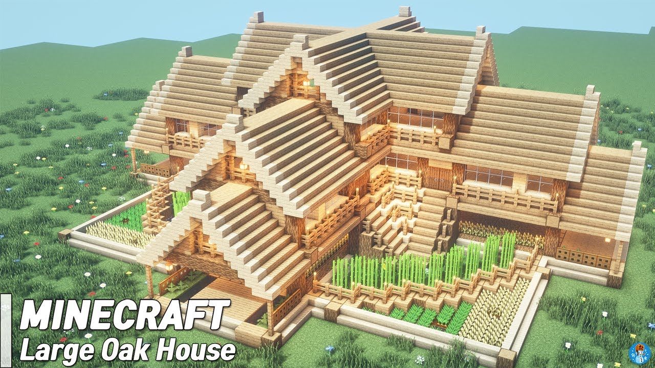 huge minecraft houses