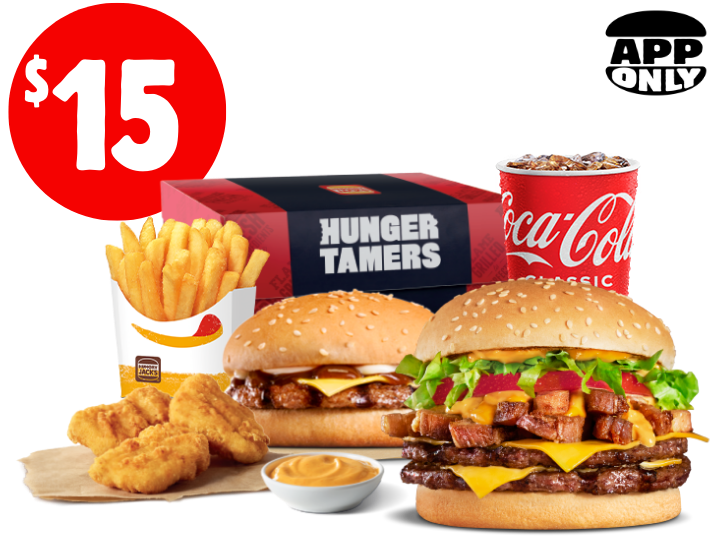 hungry jacks.menu