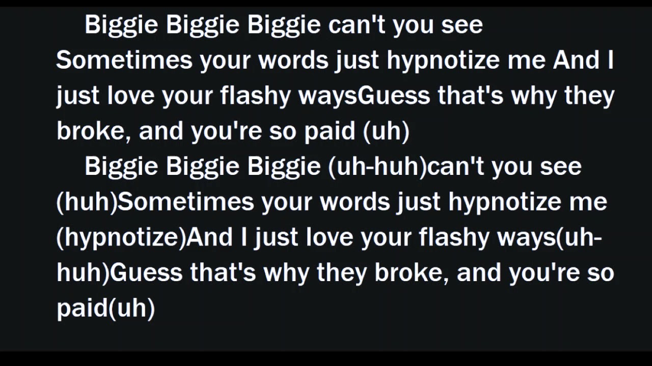 hypnotize lyrics