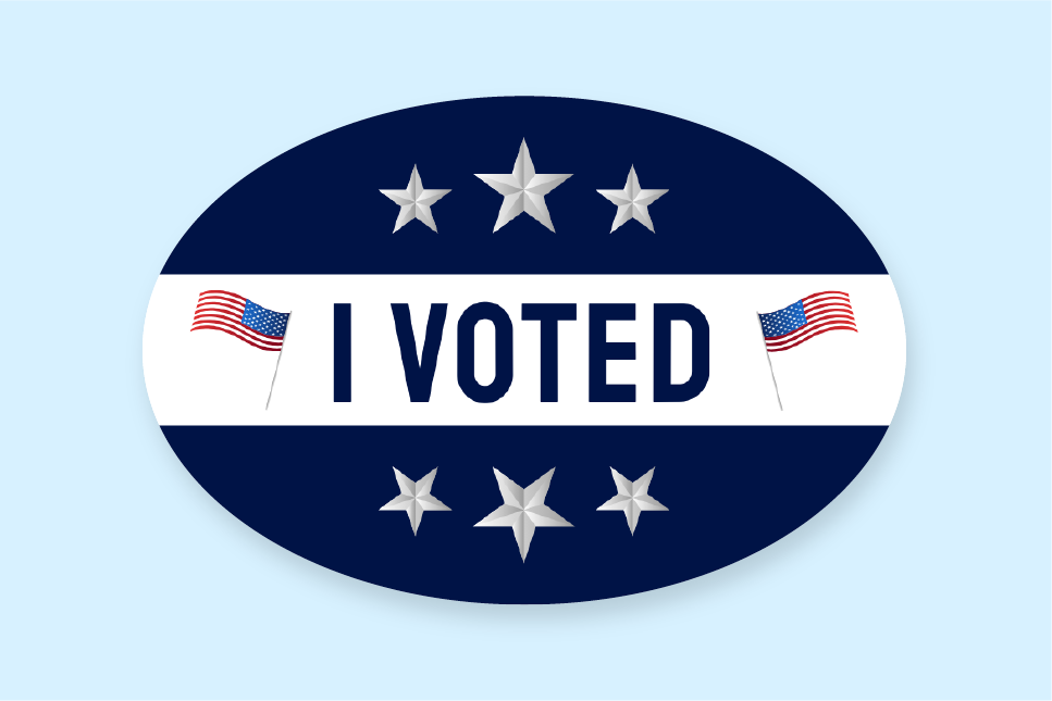 i voted sticker template