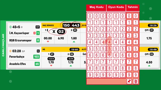 iddaa nasıl tutar