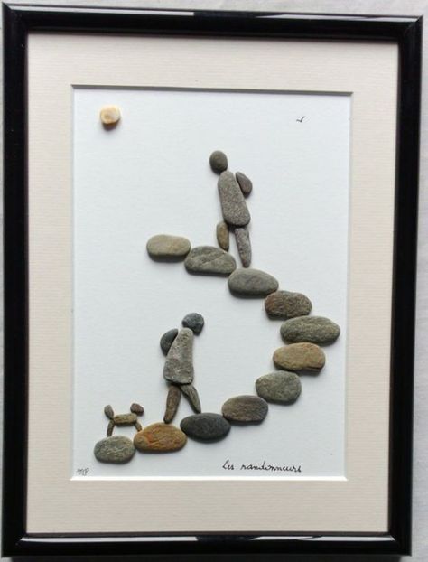 ideas for pebble art