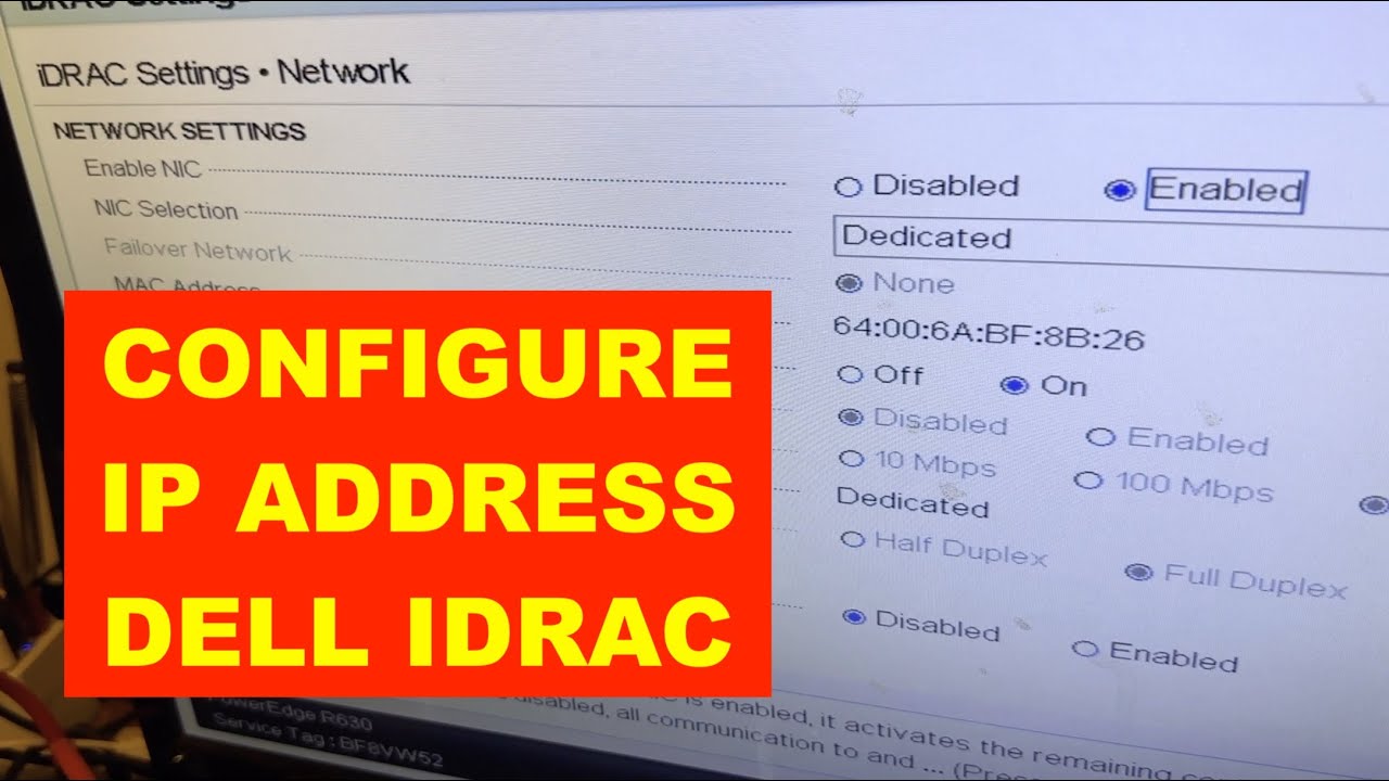 idrac default ip