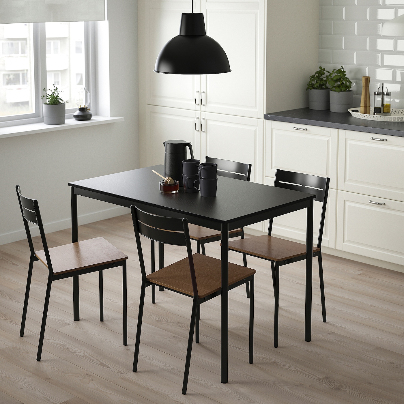 ikea black dinning table