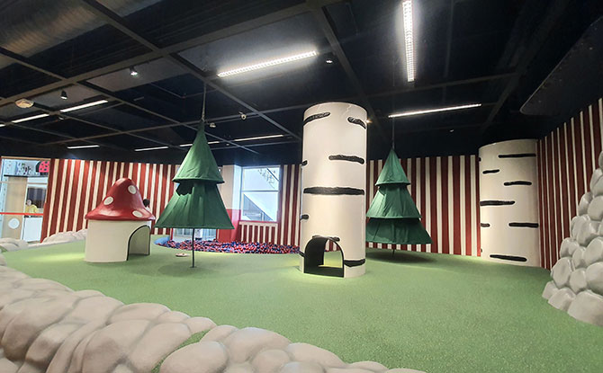 ikea playroom in-store