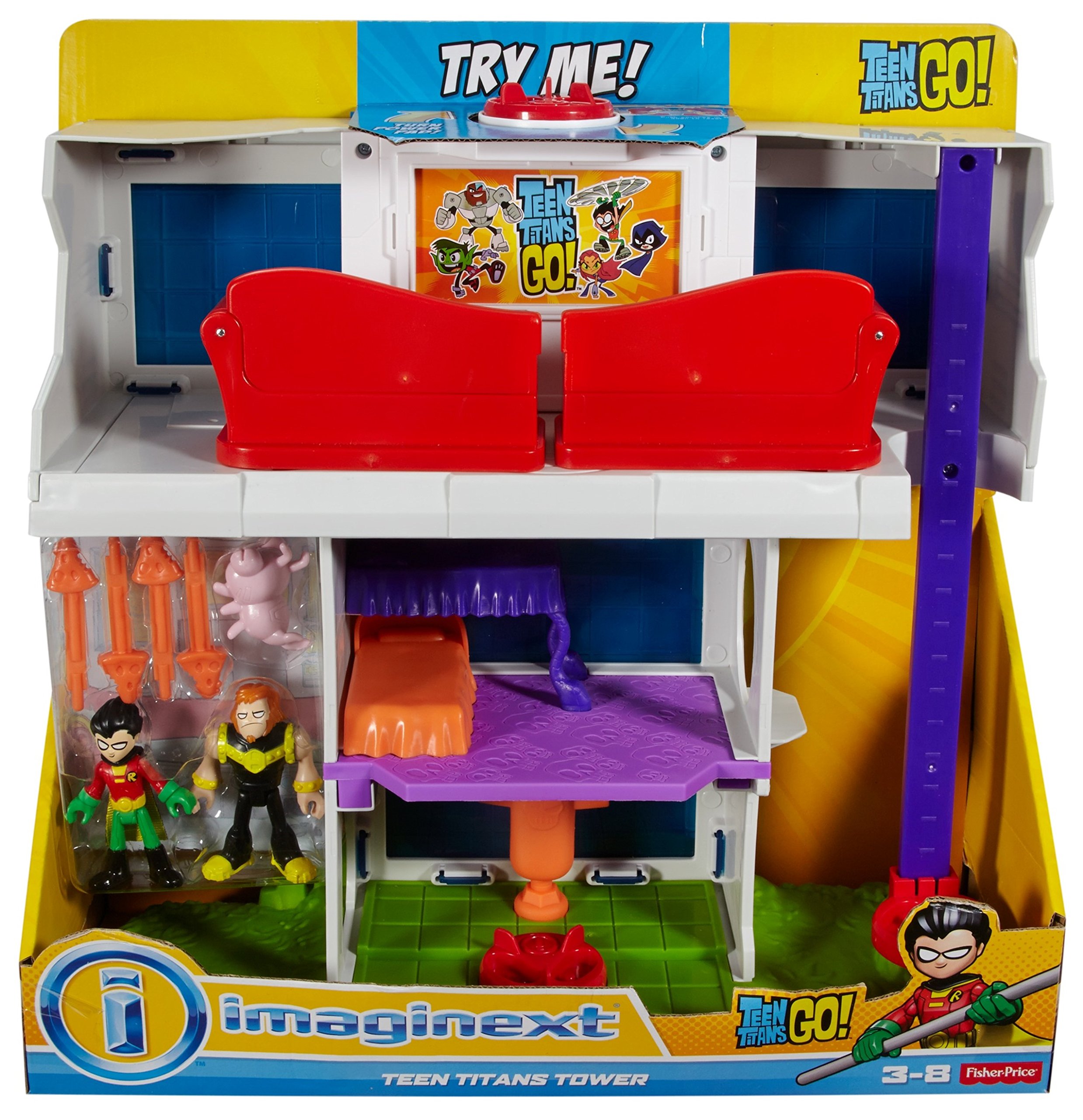 imaginext teen titans