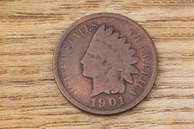 indian head cent pennies