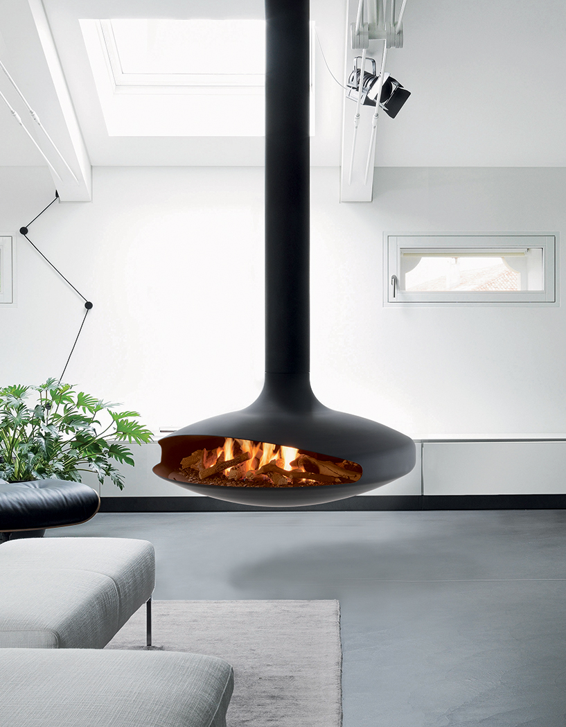 indoor fireplace