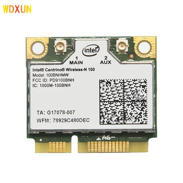 intel centrino wireless n 100