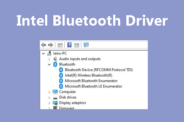intel r bluetooth driver windows 7