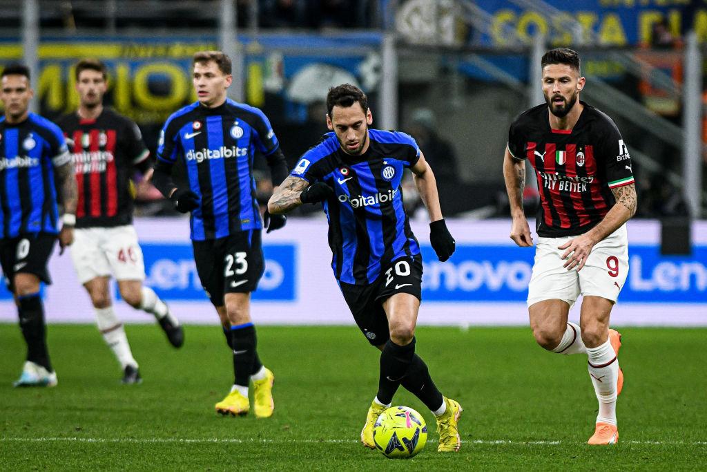 inter milan vs ac milan lineups