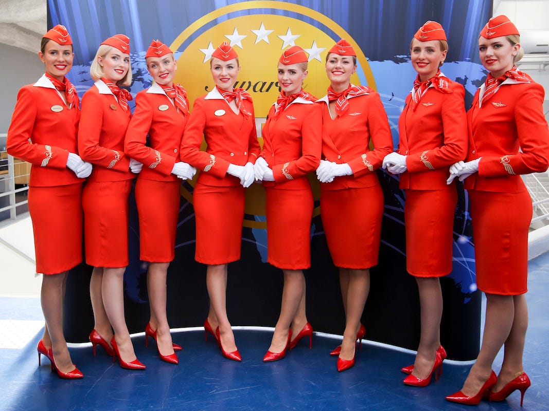 international flight attendants