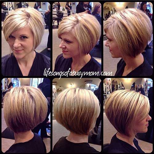 inverted bob pictures of front and back