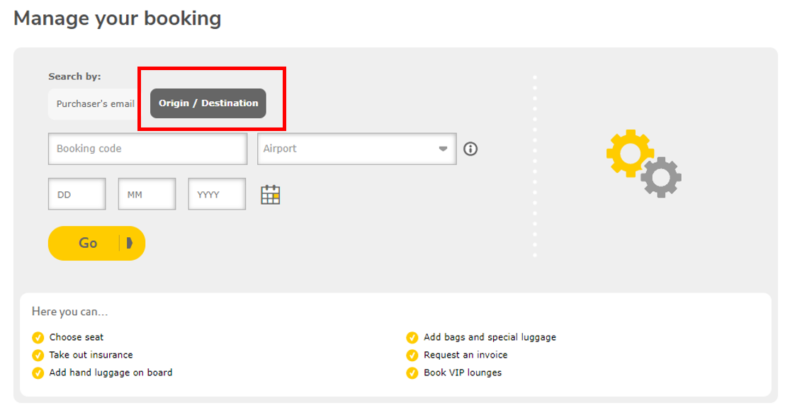 invoice vueling