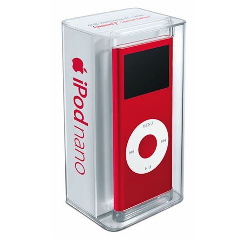 ipod nano red product