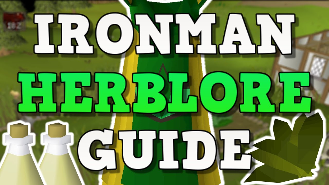 ironman herblore guide